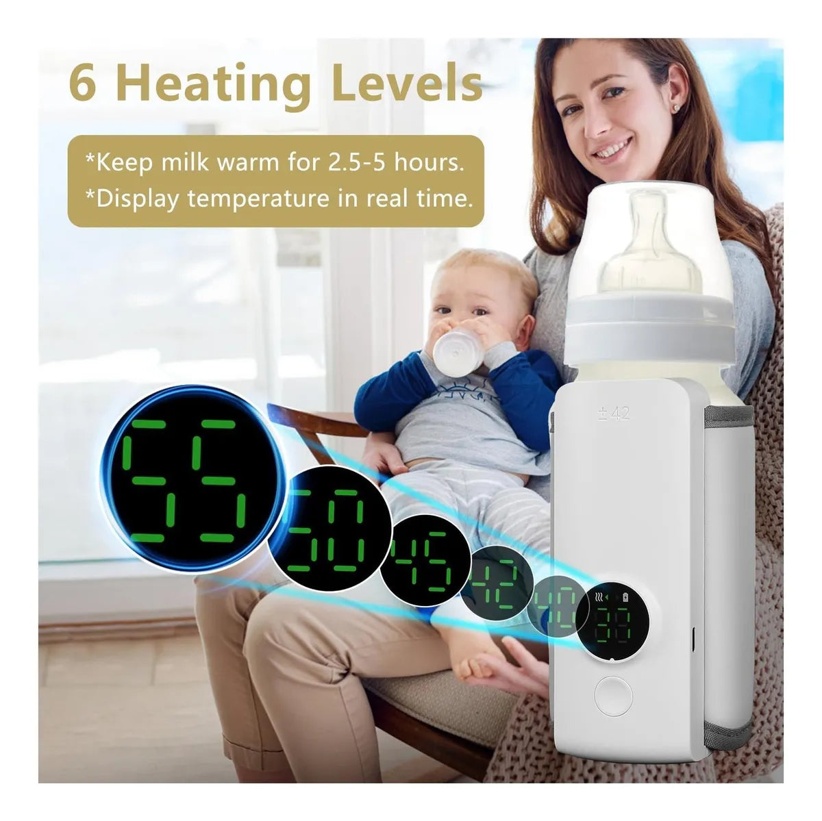 Calentador De Teteros Recargable