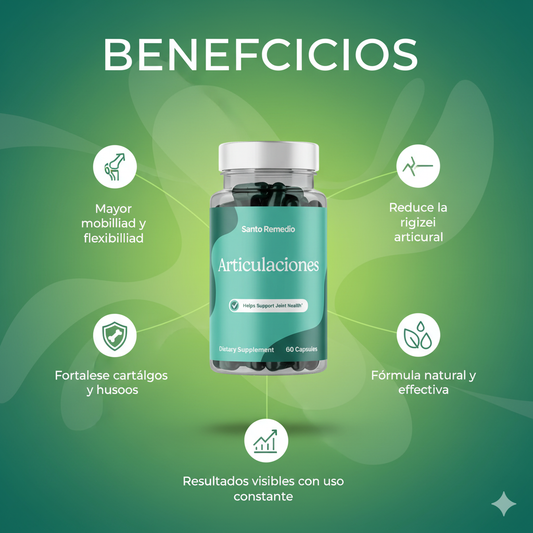 SANTO REMEDIO ARTICULACIONES X 60 Caps